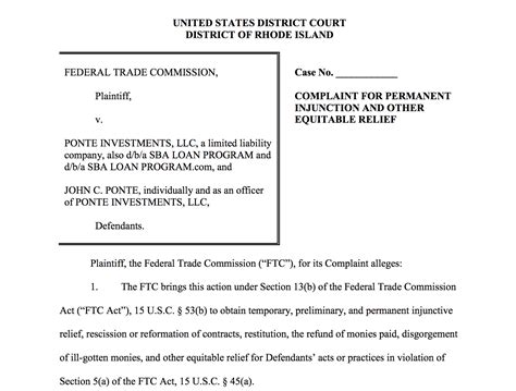 ftc complaint against tax firm